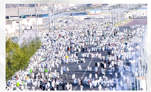Pilgrims arrive at Arafat for Standing Ritual