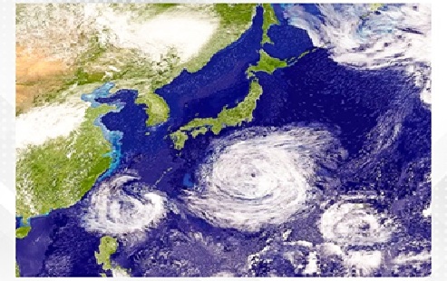Typhoon Jangmi hits Japan, injuring 9 people and canceling more than 300 flights