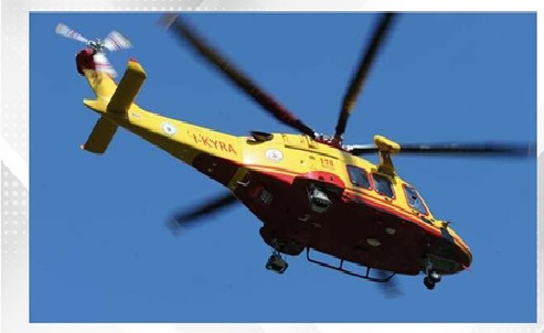 One death, three injuries reported in helicopter crash in northern Italy