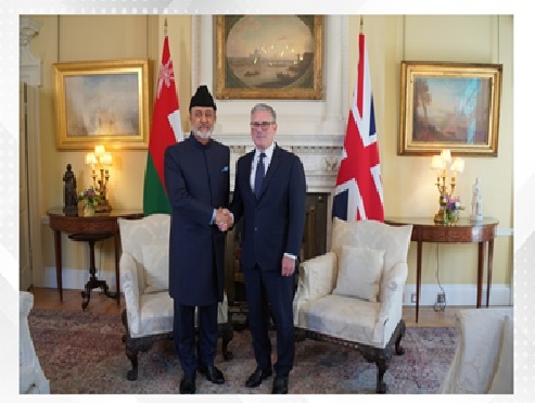HM Sultan of Oman meets UK Prime Minister