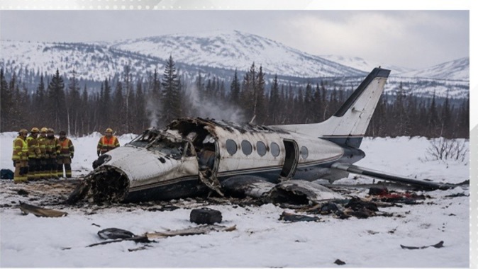 Eight killed after chartered plane crashes in Alaska
