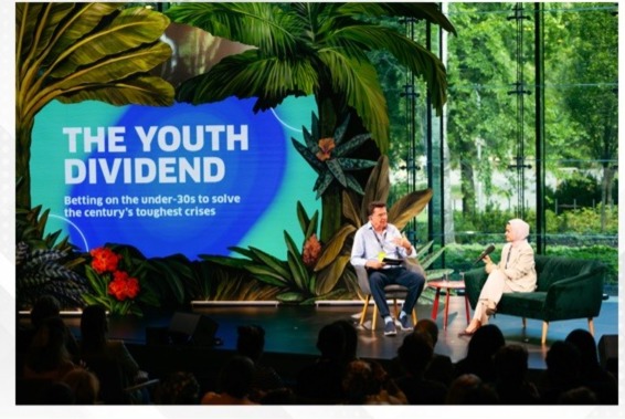 Youth Minister participates in main dialogue session at Brain Bar 2026