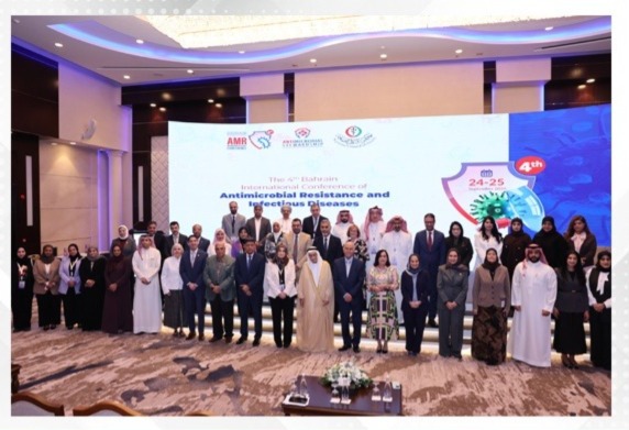 Health Council Chairman opens 4th Bahrain International Conference of Antimicrobial Resistance and Infectious Diseases