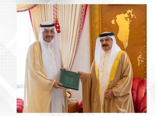 HM King receives invitation from Custodian of the Two Holy Mosques to attend GCC-EU Summit