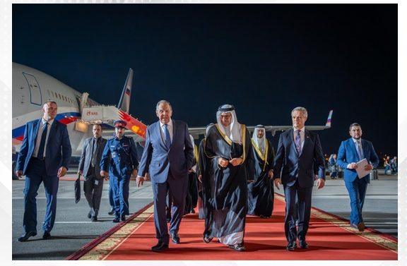 Russian Foreign Minister arrives in Bahrain