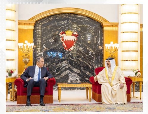 HM King receives Russian Foreign Minister